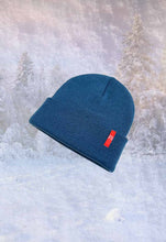 Load image into Gallery viewer, Inside Out Beanie Blue
